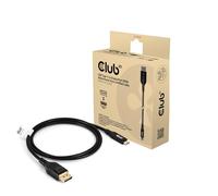 Club3D USB Type-C to DisplayPort DP80 Bi-Directional VESA Certified Cable 1m