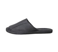 Club4BrandsSoft Cowhide Leather Slippers with Leather Lining for Men - Comfortable Slide-On Shoes to Wear Around the House Prevents Irritation and Enables Proper Foot Posture 1.5cm Lift | Men / 12 UK