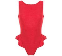 Clube Bossa Goya ruffle-trimmed swimsuit - Red M-GG