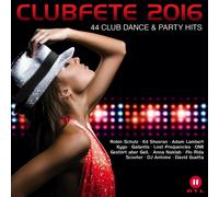 CLUBFETE 2016-44 CLUB DANCE & PATY HITS 2 CD NEW