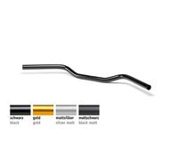 CLUBMAN CLUBMAN® AS1.4 LL aluminum handlebars, 1 inch, matt silver, silver