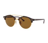 Clubround Double Bridge - unisex - Ray-Ban - Sunglasses - Brown - ONE SIZE - Accessories ONE SIZE