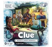Clue Advent Calendar: Secrets Under Snowfall 24 Days Family Myst (US IMPORT)