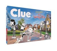 CLUE: Diary of a Wimpy Kid | Solve The Mystery in This Officially-Licensed Collectible Clue Game Featuring Characters & Locations from The Popular Book Series Diary of a Wimpy Kid