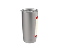 Clue Miss Scarlet Stainless Steel Insulated Tumbler
