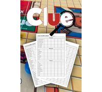 Clue Score Sheets: Master the Mystery with Deductive Tracking