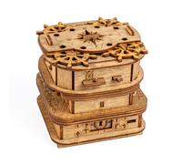 Cluebox Davy Jones Locker Escape Room Puzzle Box 3D Wooden Puzzle for Adults