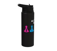 Cluedo Always Have an Alibi Stainless Steel Insulated Water Bottle