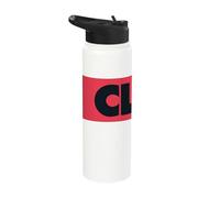 Cluedo Clue Logo Stainless Steel Insulated Water Bottle