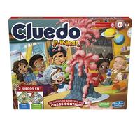 Cluedo Junior Board Game Spanish Silver Kids