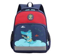Clufar Kids Backpack Boys 4-5 Boys Toddler Backpack Personalised for Boys Girls Nursery Waterproof School Bags Cute Mini Bookbag Lightweight Primary for Nursery Kindergarten,Red