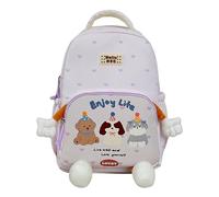 Clufar School Backpack Teenager Girls Boys School Bag Backpack Waterproof 15.6 Inch Laptop Backpack Large School Bag Backpack School Bags Women for School Satchel Travel with Pendant, Purple, Rucksack