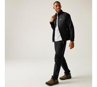 Clumber Hybrid Insulated Baffled Jacket Regatta Jet Black XXXL