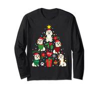 Clumber Spaniel Christmas Ornament Tree Dog Mom Gift Long Sleeve T-Shirt
