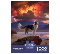 Clumber Spaniel Jigsaw Puzzles Puzzle for Adults Kids. 1000 Piece Impossible Challenge Toy Educational Game Home Decoration for Adults& Kids Age 14 Years Up 38x26cm/1000pcs