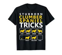 Clumber Spaniel T-shirt | Stubborn Clumber Spaniel Tricks T-Shirt