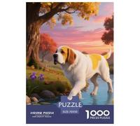 Clumber Spaniel1000 Piece Jigsaw Puzzles for Adults And Kids Educational Games Cute PetFun And Challenging Home Decors Great Gift Idea70x50cm/1000pcs