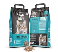 Clumping Cat Litter 5kg - 100% Biodegradable Oat Husk Litter, Unbeatable Odour Control, Anti-Tracking, Suitable for Kittens to Multi-Cat Homes | Cats That Care, Shropshire Cat Rescue Partner