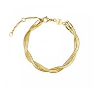 Cluse Eleve Twisted Snake Gold Tone Bracelet 16 - 20cm