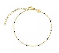 Cluse Essentielle Black Epoxy Gold Tone Bracelet 16 - 20cm