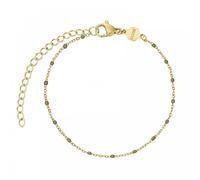 Cluse Essentielle Green Epoxy Gold Tone Bracelet 16-20cm
