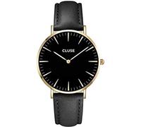 CLUSE Womens Analogue Classic Quartz Connected Wrist Watch with Leather Strap CL18401