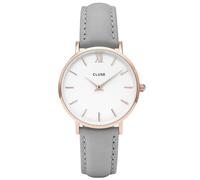 CLUSE Womens Quartz Watch, Analogue Classic Display and Leather Strap CL30002