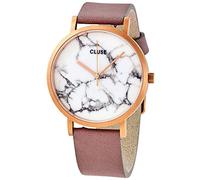 Cluse Womens Quartz Watch, Analogue Classic Display and Leather Strap CL40109
