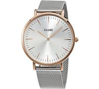 CLUSE Womens Quartz Watch, Analogue Classic Display and Stainless Steel Strap CL18116