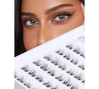 Cluster Cat Eye Half Fluffy Thin Band Extension 3D C Curl Volume 3/4 Small 7 Pairs