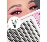 Cluster Cat Eye Half Fluffy Thin Band Extension 3D C Curl Volume 3/4 Small 7 Pairs