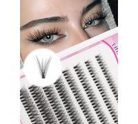 Cluster Cat Eye Half Fluffy Thin Band Extension 3D C Curl Volume 3/4 Small 7 Pairs