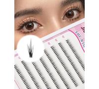 Cluster Cat Eye Half Fluffy Thin Band Extension 3D C Curl Volume 3/4 Small 7 Pairs