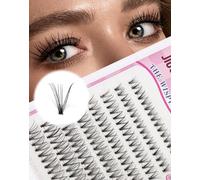 Cluster Cat Eye Half Fluffy Thin Band Extension 3D C Curl Volume 3/4 Small 7 Pairs