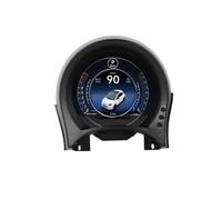 Cluster Dashboard Compatible with FIAT 500 Pop 500 Sport 500 C 2007-2024 Series Auto Speedometers Screen Instrument Panel Digital(For 500 Black)