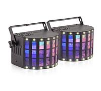 Cluster Derby Lights with Strobe by Gear4music Pair