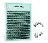 Cluster Lash Extensions 144PCS C Curl Eyelash Clusters with Premium Eyelash Wide Band, Eyelashes Cluster Volume Individual Natural Lashes (Violet,C-Mix,9-18mm)