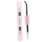 Cluster Lash Glue, Black Dual-Ended Eyelash Cluster Glue Seal Strong Hold Duo for DIY Extensions with Remover, Lash for Eyelash Clusters