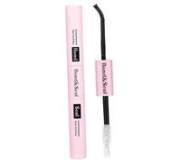 Cluster Lash Glue, Black Dual-ended eyelash cluster glue & Seal, Strong Hold Duo Glues For Diy Eyelash Extensions, Includes Gentle Remover, eye lash