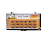 10mm Cluster Lashes, Long Individual Lashes, Soft Fake Eyelashes Long Eyelashes Lashes 7 Sizes Natural False Lashes Extension 3D Deluxe Lashes Makeup Beauty Tool (10mm)