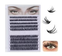 Cluster Lashes, DIY Eyelash Extensions Kit, 200PCS, 12-14mm, Fluffy Individual Eyelashes, Reusable Lash Clusters, Natural Look, Easy to Apply, Lightweight Lashes Individual Cluster Set