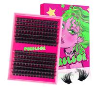 Cluster Lashes DIY Multiple styles Individual Eyelash Clusters 150D Curl Mixed 10-16mm