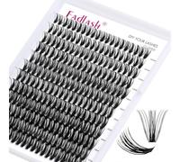 Cluster Lashes Extensions Individual Eyelashes 50D 0.07 C Curl 12-18mm Extensions 200Pcs DIY Eyelash Extensions at Home