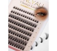 Cluster Lashes Individual Eyelashes Extensions 3D Mink Wispy Onlyall False Eyelash Fluffy Lash Natural Fake Long DIY Athome112 Pcs (8-14mm Mixed) G05