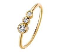 Cluster-set zirconia ring: Made of pure copper, this ring is versatile and suitable for layering, making it an excellent gift for women