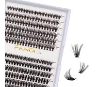 Clusters 280pcs Cluster D Curl 60D Mix 8-16mm Individual Cluster DIY Eyelash Extensions Reusable Volume Lash Extensions(60D 8-16mm)