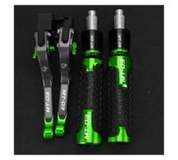 Clutch 2023 Motorcycle Adjustable Brake Clutch Levers Handlebar Grips for MT-03 MT03 2015-Present 2016 2017 2018 2019 2020 2021 Brake Handle(Gray Green)