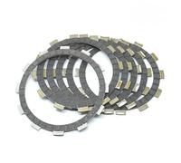 Clutch Accessories 6P Set Motorcycle Accessories Clutch Plates Friction Disc Steel Plate Kit For Suzuki For Savage LS650F 1986 LS650P 1995-2004