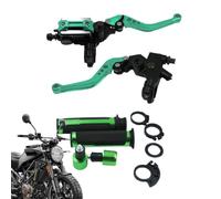 Clutch and Brake Lever Set Disc Hydraulic Right Brake Adjustable Clutch | Brake Clutch Levers for Repair Shop green
