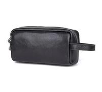 Clutch Bag Trend Retro Top-grain Leather Makeup Crazy Horse Portable Travel Toiletry